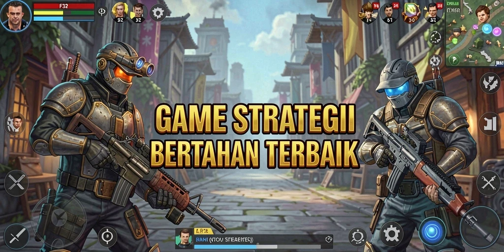 Tampilan menarik dari gameplay SLG dengan strategi dalam membangun kerajaan.
