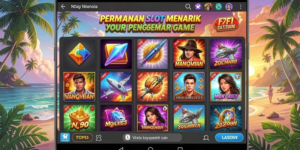 Screenshot F7F7 menampilkan gameplay slot yang seru dan mengasyikkan.
