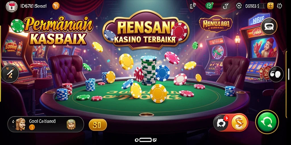 Tampilan gameplay kasino yang mengasyikkan dan interaktif.