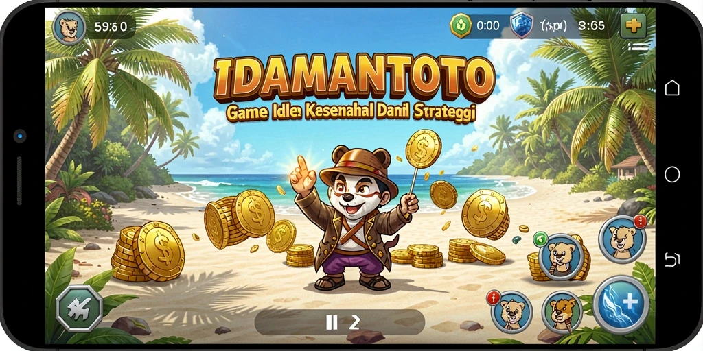 Tampilan gameplay IDAMANTOTO yang menawan dan menarik.