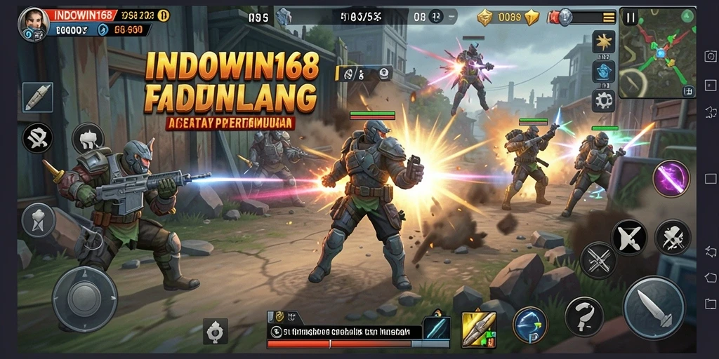 Gameplay seru dengan berbagai strategi taktis di INDOWIN168.