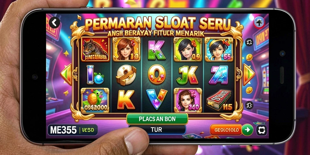 Screenshot gameplay ME355 yang menarik dan penuh aksi.