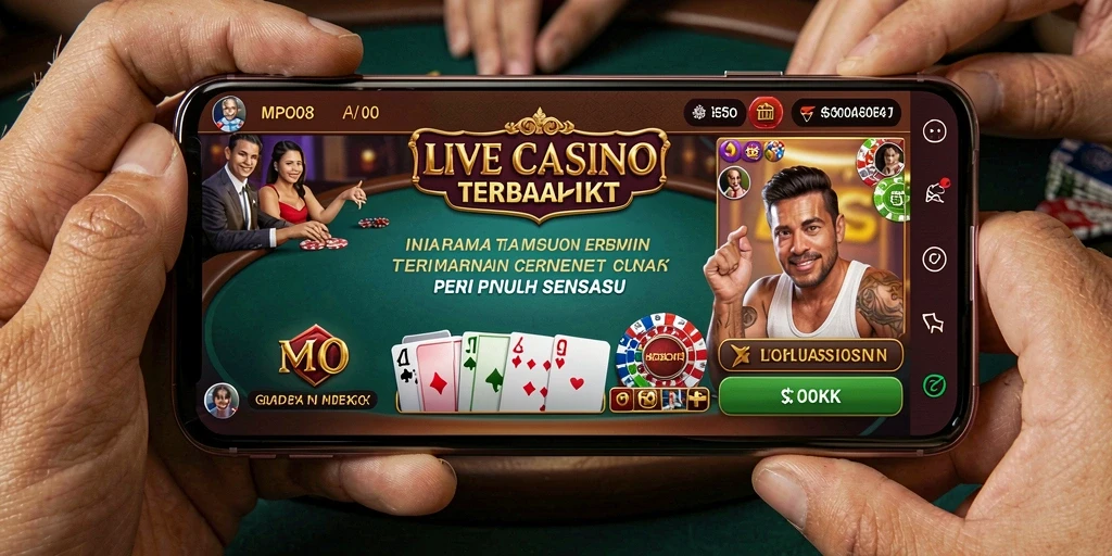 Gameplay Live Casino yang menegangkan dan interaktif di MPO08.