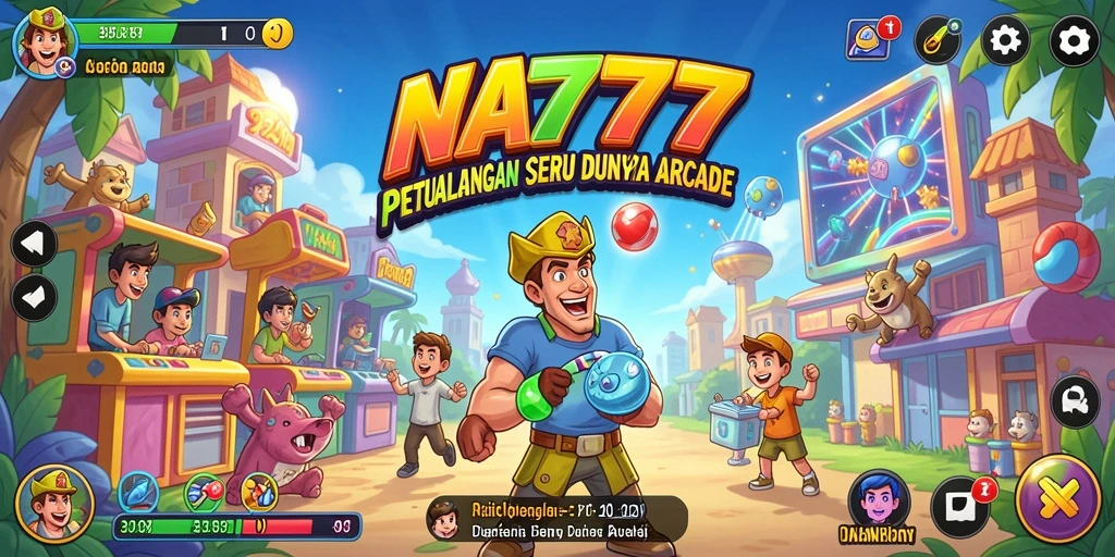 Tampilan gameplay seru dalam NA777 dengan berbagai level menantang.