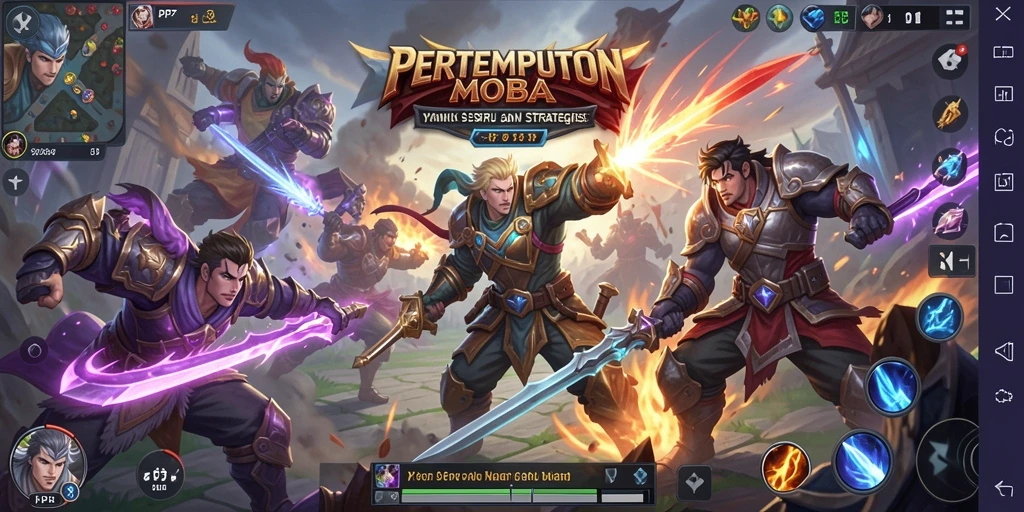 Tampilkan screenshot utama <strong>PP7</strong> dengan aksi seru di arena pertempuran.