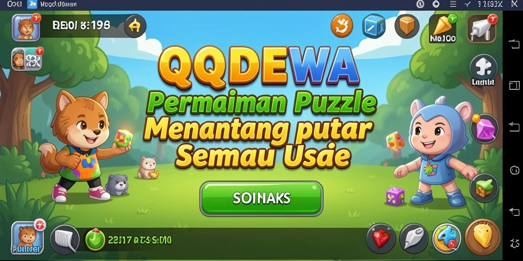 Gameplay menarik dari QQDEWA yang menantang logika dan kreativitas.