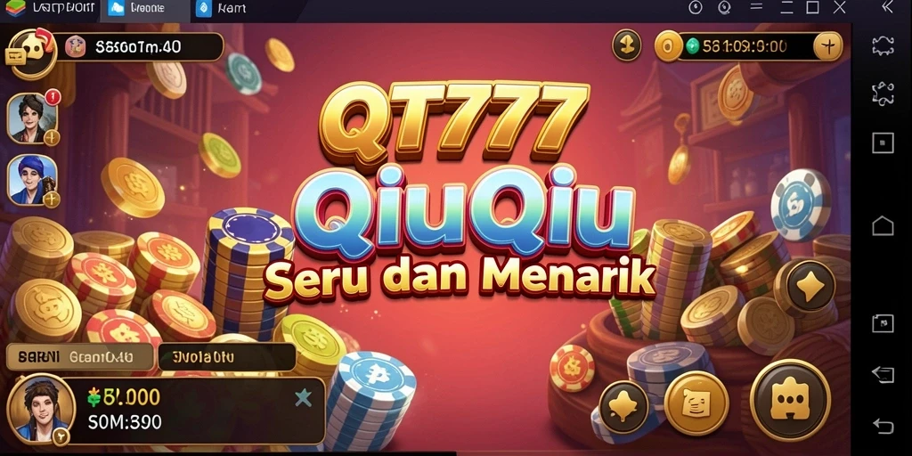 Screenshot dari gameplay QiuQiu yang menarik di QT777.