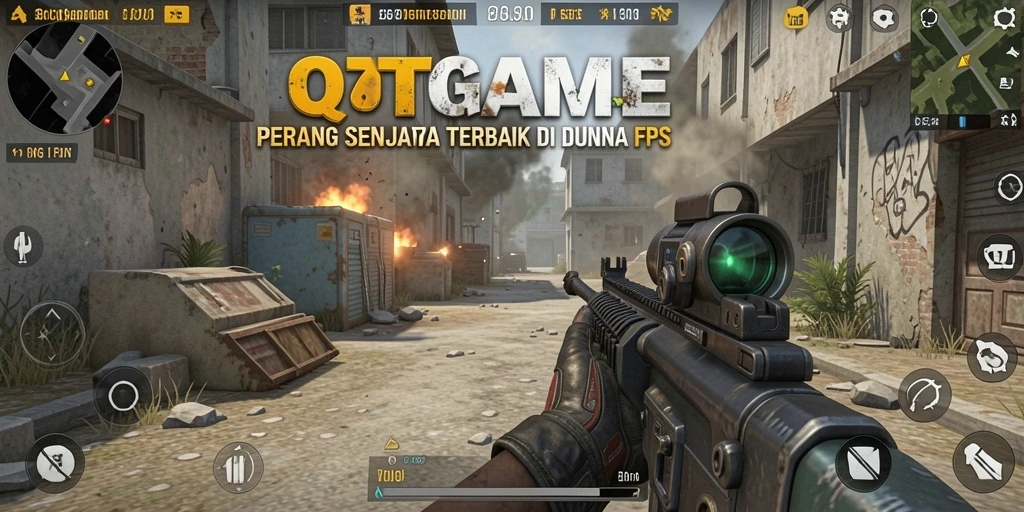 Gameplay intens QTGAME dengan grafis berkualitas tinggi.