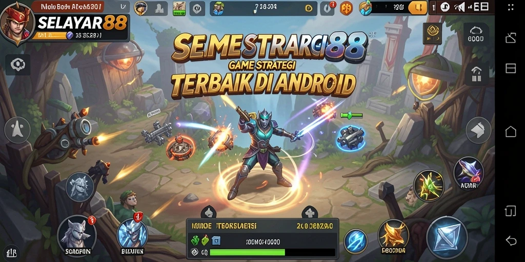 Tampilan gameplay yang mendebarkan dalam SELAYAR88 dengan strategi SLG.
