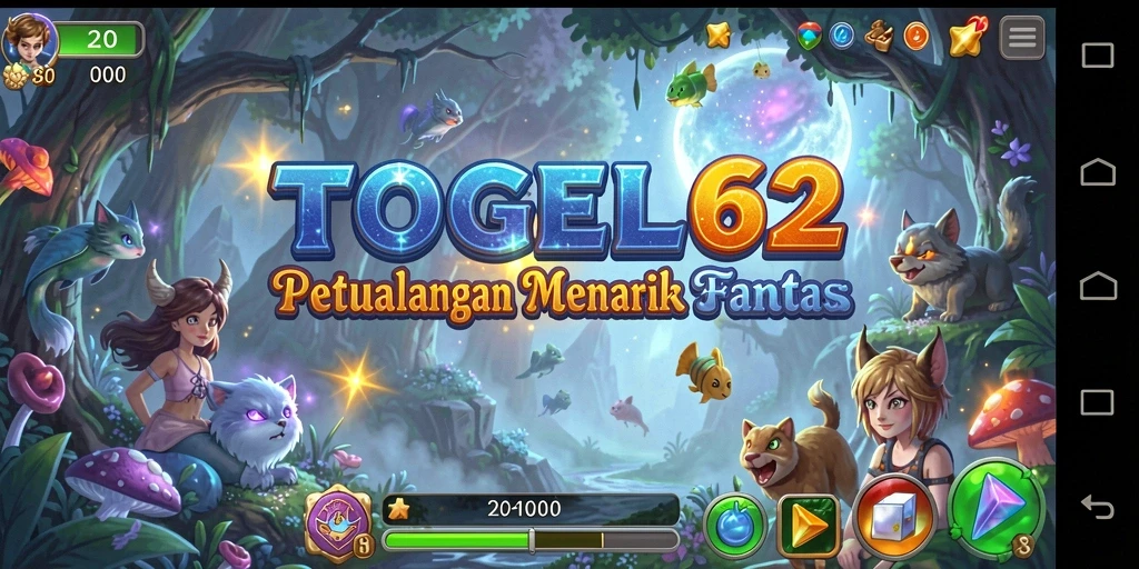 Tangkapan layar TOGEL62 menampilkan aksi seru di dalam permainan petualangan.