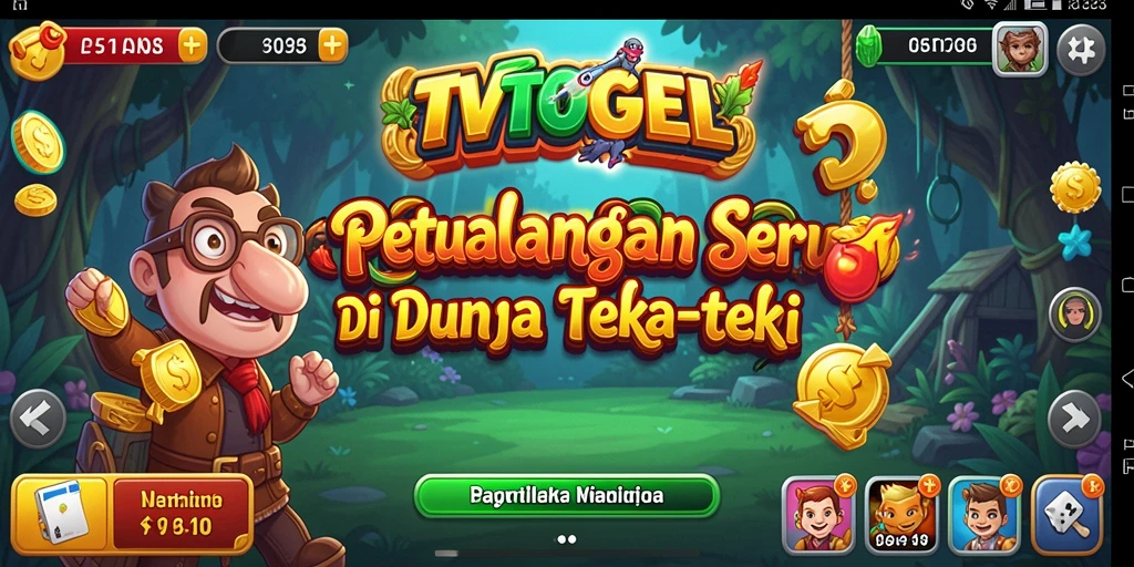 Tampilan gameplay adventure TVTOGEL yang memukau dan menantang.